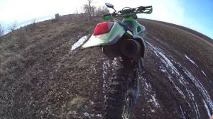 Kawasaki KLX300R , обзор, тестдрайв.