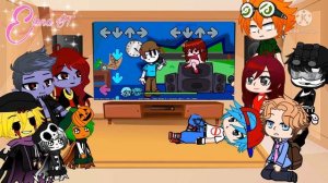 FNF React To Vs Nonsense Mod||FRIDAY NIGHT FUNKIN'||ElenaYT.