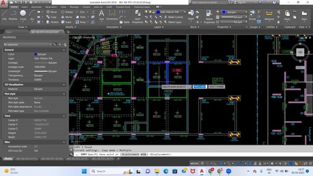 Concrete Quantity of Slabs using AutoCAD: Easy Method | Quantity Estimation and Billing Engineers смотреть онлайн