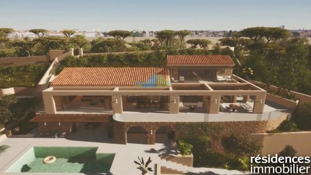 LES ISSAMBRES - MAISON À VENDRE - 2 200 000 € - 210 m² - 5 pièces смотреть онлайн