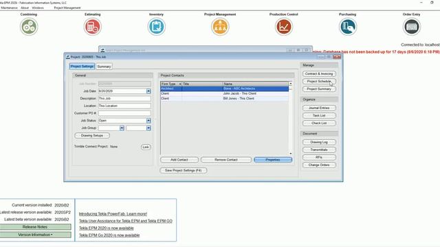 2020i Tekla EPM Project Management Layout смотреть онлайн