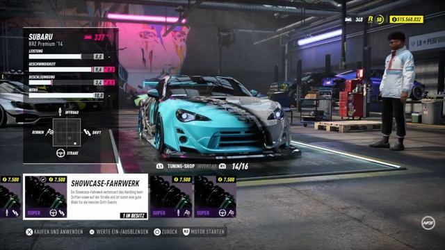 NFS Heat Tuning #1 | Subaru BRZ | TUNING und DRIFTEN | Khyuroo смотреть онлайн