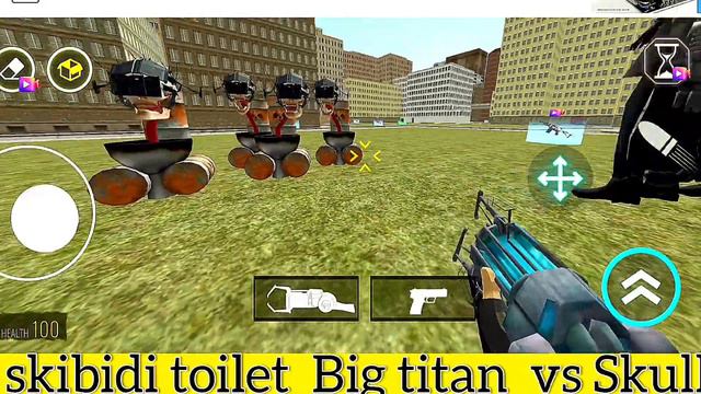 Titan CameraMan vs Skibidi SKULL and Dman 🎬 @DaFuqBoom #fanmade смотреть онлайн