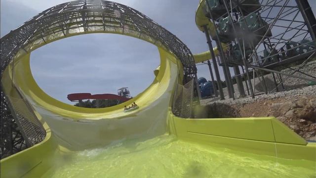 Хорватия Пореч Аквапарк Aquacolors Poreč смотреть онлайн