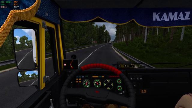 ETS 2 1.49 ➤ Ukrainian Map: Стрий - Сколе | Enhanced_Graphic Mod [RTX 3080 2K60FPS]