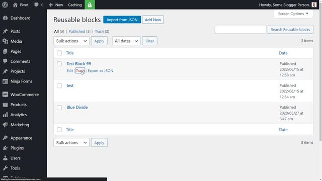 How to Export & Import Reusable Blocks (from one Wordpress Website to another!) смотреть онлайн