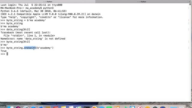 Perform Text Operation on Byte String - Python Recipe смотреть онлайн