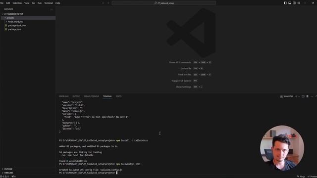 Como instalar o Tailwind CSS - Setup completo de Tailwind para seu projeto смотреть онлайн