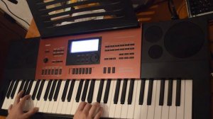 Ласковый май Розовый вечер на синтезаторе CASIO CTK 6250 Собственный стиль