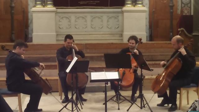 Wagner Lohengrin fragment - Győr Cello Quartet смотреть онлайн