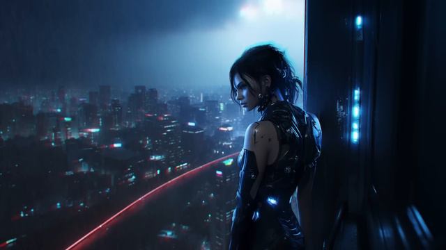 Ghost In The Shell △ Inspired Cyberpunk Ambience 雨 Ambient Sci Fi Music