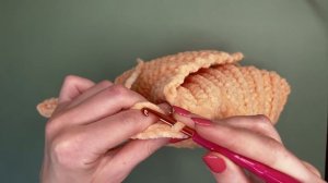 БАЛАКЛАВА-ШАПКА с ушками из плюшевой пряжи крючком I TikTok crochet?