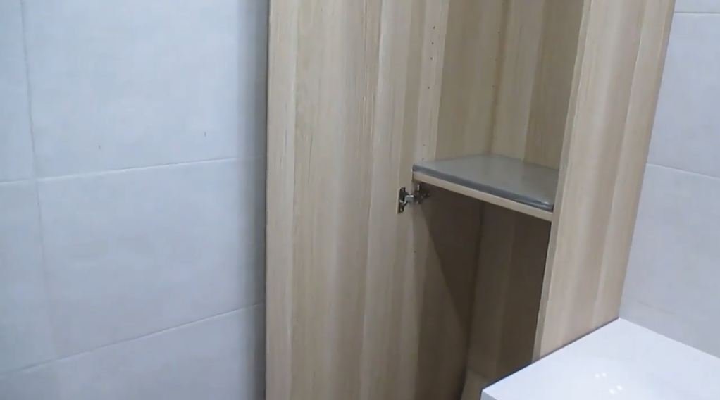 Сборка шкафа пенала в ванную комнату смотреть онлайн