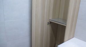 Сборка шкафа пенала в ванную комнату