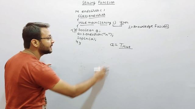 String Function - endsWith() Method | JAVA Programming | ICSE смотреть онлайн