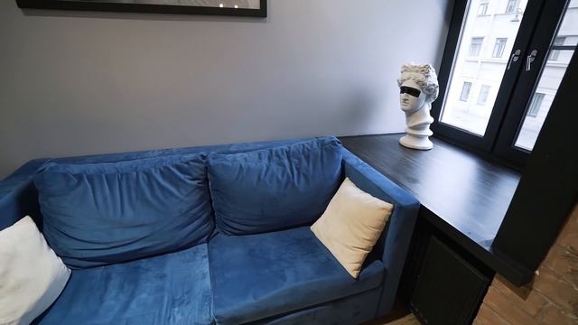 Крошечная квартира 18м. Дизайн интерьера студии. Рум тур по апартаментам. Маленькая квартира смотреть онлайн