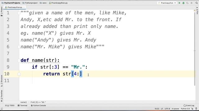 Python Practice Series 30 | Beginners | Level 1 | Basic | Add Mr | Programming tutorials exercises смотреть онлайн