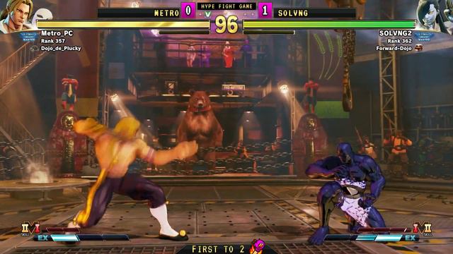 SFV 🥊 Metro (VEGA) Solvng (SETH) 🥊 スト5 🥊 SF5 🥊 Street Fighter 5 смотреть онлайн