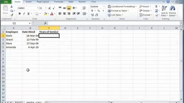 Excel NOW FUnction смотреть онлайн