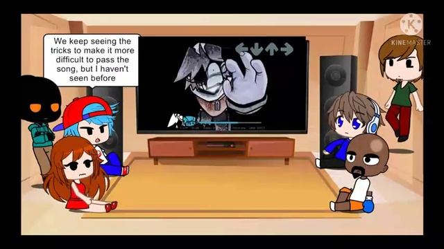 Fnf react to Monochrome Mount silver remix! (Gacha club) смотреть онлайн