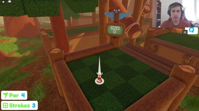 Getting Hole in Ones in Redwood! | Roblox Super Golf смотреть онлайн