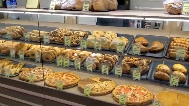 Пекарня в Ашане, выкладка смотреть онлайн