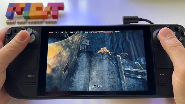 Wolfenstein: The New Order - amazing experience with 60 FPS max graphics on Steam Deck смотреть онлайн