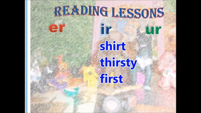 er ur ir Reading practice Reading lessons in English смотреть онлайн