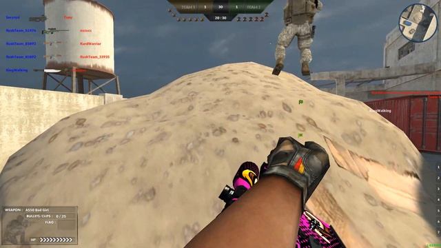 - Rush Team - Free FPS browser game - playing with the bad girl skin ! смотреть онлайн
