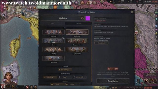 Crusader Kings 3: Royal Court - How to Diverge your Culture - Crusader Quickies смотреть онлайн