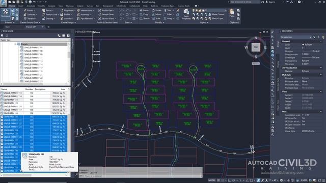 Exporting Parcel Data in Civil 3D смотреть онлайн