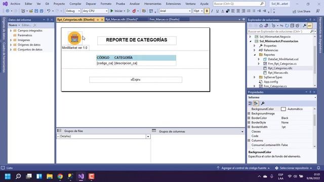 20 - Diseño de Reporte Marcas | Sistema de MiniMarket (C# y Microsoft SQL Server) смотреть онлайн