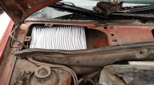 замена фильтра салона калина