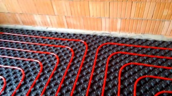 #Расчет длины контуров теплого пола#водяной теплый пол#коллектор теплых полов