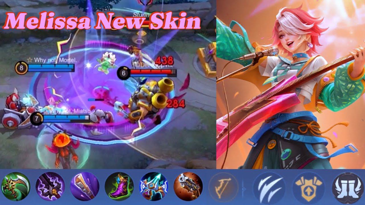 МЕЛИССА ГЕЙМПЛЕЙ СКИН SPARKLE