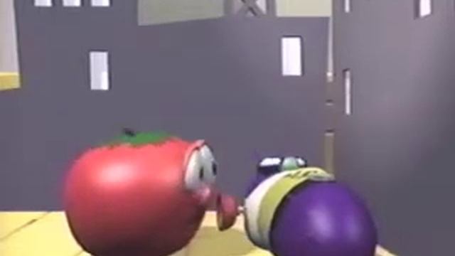 VeggieTales Dave And The Giant Pickle Countertop Sene #1