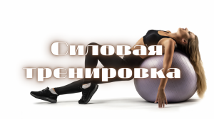 Силовая тренировка с фитболом