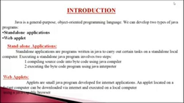 8. II B.Sc 3rd Sem- Computers - OOPS using JAVA - Structure of Java Program & Sample Program смотреть онлайн