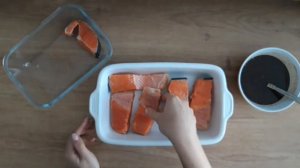 Красная рыба в духовке. Прекрасный рецепт под соевым соусом/Red fish in the oven. with soy sauce