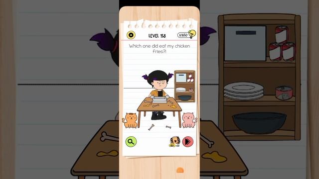brain test 4 level 157 158 159 solution answer walkthrough gameplay смотреть онлайн