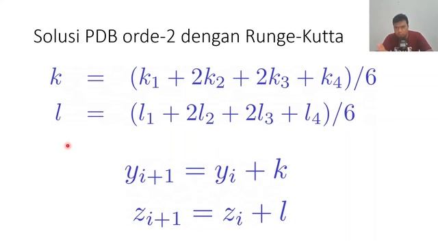 Metode Runge-Kutta Untuk Persamaan Diferensial Biasa Orde 2 dan Implementasi Pythonnya. смотреть онлайн