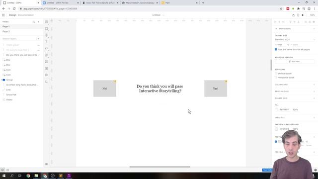 Interactive Storytelling: UXPin tutorial - advanced смотреть онлайн