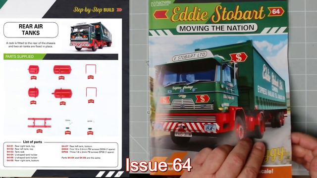 Build Eddie Stobart Issues 63 To 66 From Hachette