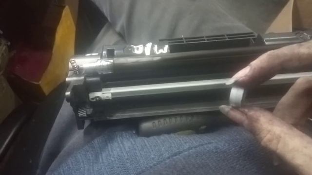 HP 505A/80A горизонтальные белые полосы смотреть онлайн