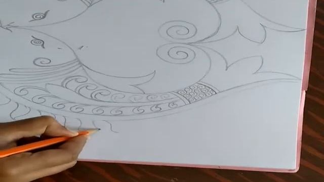 simple & easy fish drawing || fish sketch / drawing || смотреть онлайн