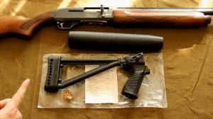 Обзор пластикового цевья и складного приклада на МР-153