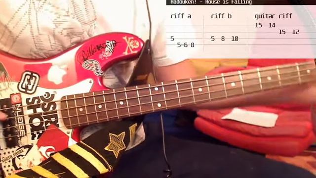 Hadouken! - House Is Falling - Song - Simple Bass Lessons смотреть онлайн