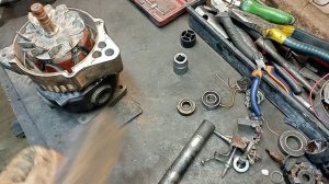 ТОЙОТА КАМРИ. замена подшипников генератора ДЕНСО. #генератор #ремонтгенератора #repair #reels