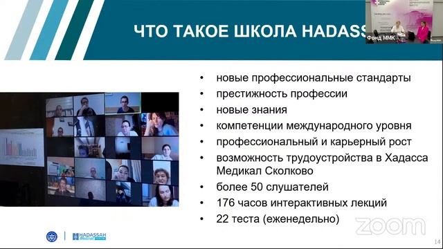 Опыт реализации онлайн школы Сестринского дела c Hadassah, Israel смотреть онлайн