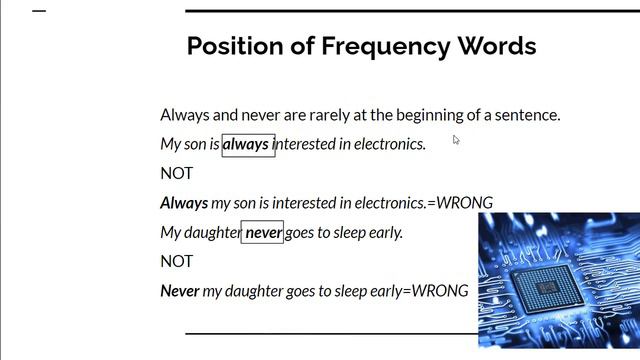 Frequency Words and the Simple Present смотреть онлайн